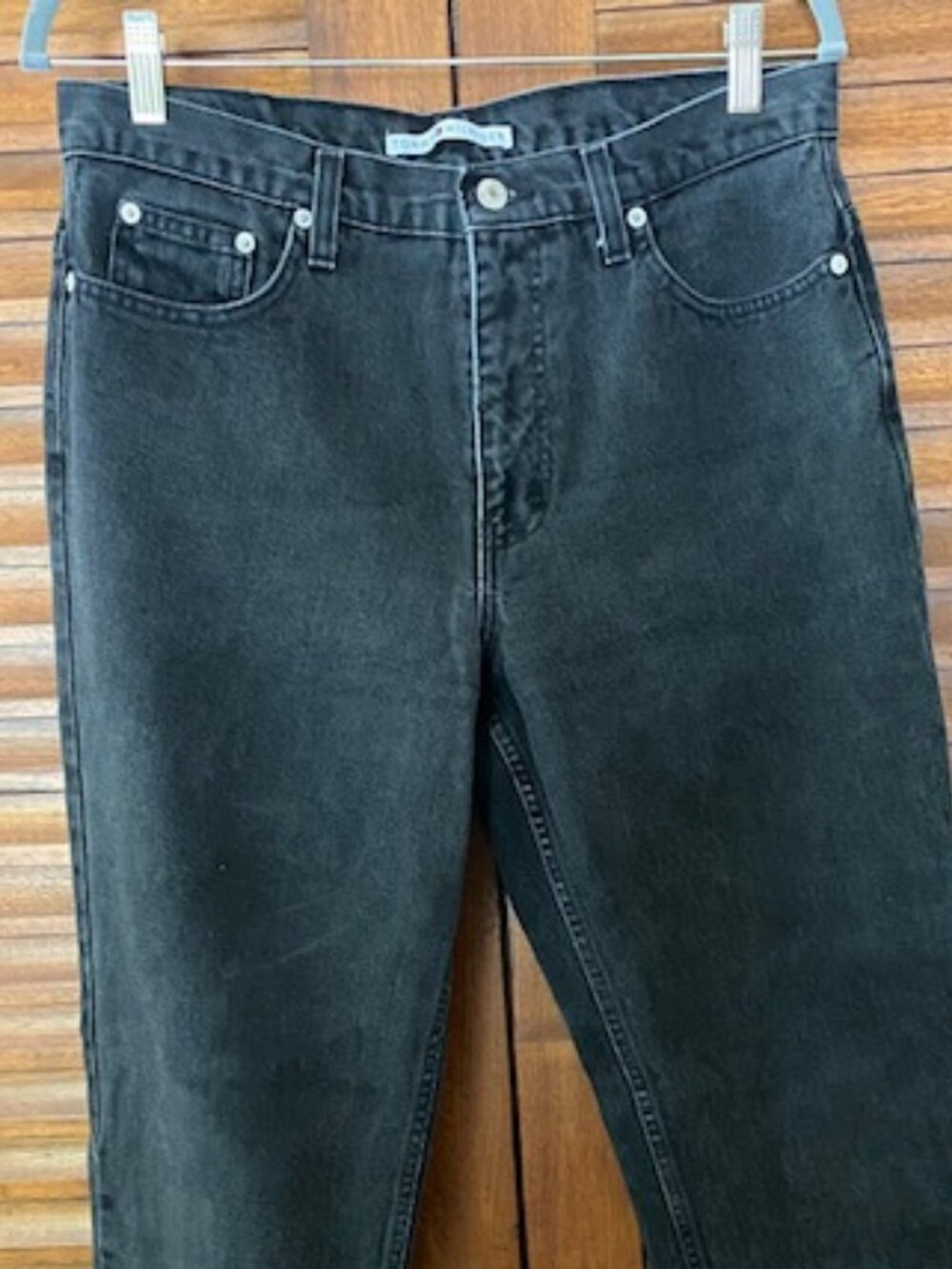 Rinse black Tommy Hilfiger jeans